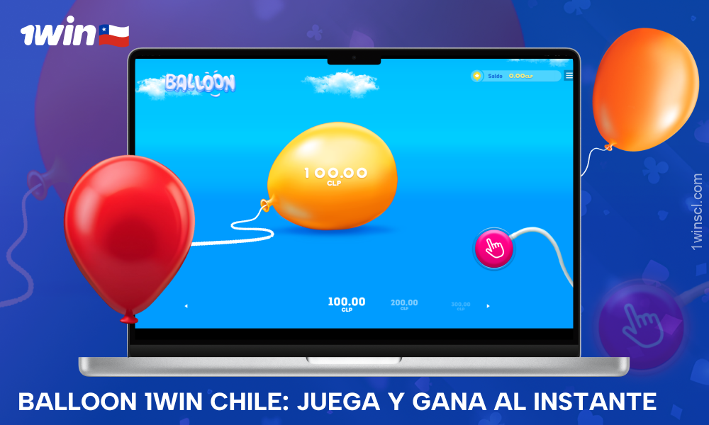 Balloon en 1win Chile es un juego rápido con dinero real disponible desde cualquier dispositivo